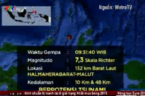 Động đất 7,3 độ Richter, Indonesia cảnh báo sóng thần