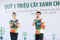 Ngọc Hân, Xuân Bắc diện áo đôi trồng cây tại Bến Tre