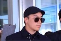 Seungri (Big Bang) được hộ tống bằng xe sang tại Nội Bài