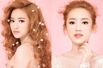 Hot girl Thúy Vi hút ánh nhìn khi diện váy cưới