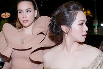 Hồ Ngọc Hà lái siêu xe 7 tỷ tới chúc mừng Nhật Kim Anh