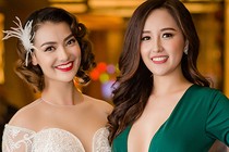 Mai Phương Thúy - Hồng Quế mặc gợi cảm giữa trời đông Hà Nội