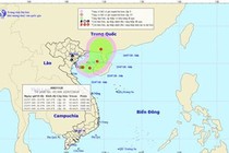 Áp thấp nhiệt đới mới nhất 22/7: Cách bờ biển Nam Định, Thanh Hóa 140km