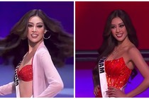 Khánh Vân gợi cảm với bikini ở bán kết Miss Universe 2020