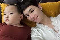 Vẻ đáng yêu của con trai Trà My Idol 2 tuổi, nặng hơn 20kg 