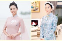 Mỹ nhân Việt bung lụa với áo dài đón Tết