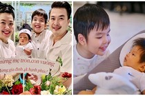 Hạnh phúc viên mãn của Lê Khánh bên chồng kém tuổi và hai con