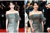 “Em gái quốc dân” IU hút ống kính trên thảm đỏ Cannes 2022