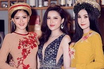 Ngân Anh và 2 á hậu Hoa hậu Đại dương 2017 giờ ra sao?