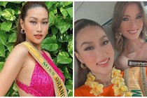 Đoàn Thiên Ân hội ngộ thí sinh Miss Grand International 2022