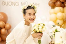 Dương Mỹ Linh rạng rỡ trong tiệc độc thân trước đám cưới