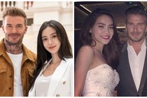 Angelababy và loạt sao gây sốt khi chung khung hình với David Beckham