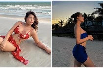 Con gái Hoàng Mập “siêu vòng ba”, chăm đăng ảnh diện bikini