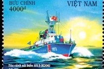 Bộ tem về biển, đảo với chủ đề 'Tàu Cảnh sát biển Việt Nam'