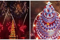 Chiêm ngưỡng 10 cây thông Noel khủng nhất thế giới 2014