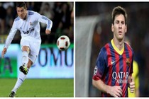 Sự khác nhau giữa Ronaldo và Messi khi bị phạm lỗi