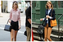 Bí quyết phối đồ với áo sơ mi của Taylor Swift