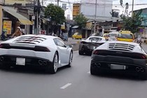 Cường Đô La mang siêu xe McLaren làm loạn Sài Gòn