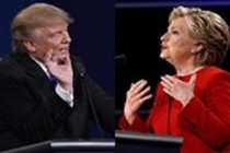 Những màn tranh luận nảy lửa giữa Hillary và Trump