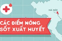 10 điểm nóng sốt xuất huyết trên cả nước