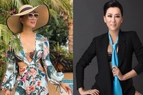 Gu thời trang khoe vòng 1 “khủng” của MC Kỳ Duyên ở tuổi U60