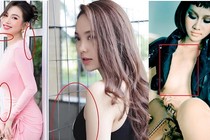 Mỹ nhân Việt “dở khóc dở cười” vì photoshop vòng 1 quá đà