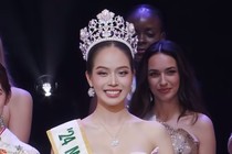 Phần thi ứng xử xuất sắc giúp Thanh Thủy đăng quang Miss International 2024