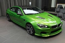 Chi tiết BMW M6 xanh lá cây độc nhất vô nhị