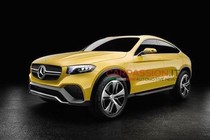 Mercedes GLC Coupe Concept lộ loạt hình cực nóng