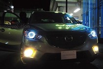 Mazda CX-5 “độ” đèn Angel Eyes đẳng cấp như xe sang