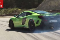 Xem siêu xe McLaren 675LT “trổ tài” drift trên đường đua