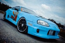 Toyota Supra độ widebody Liberty Walk duy nhất tại Việt Nam