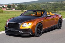 Sốc với bản độ Bentley Continental GTC "đồng bóng"