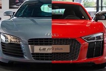 Audi R8 2015 lần đầu so dáng cùng Le Mans quattro