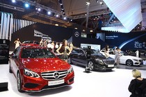 Khu trưng bày “khủng” của Mercedes Việt Nam tại VMS 2015