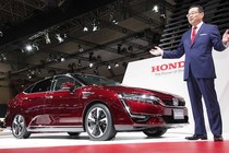 Chi tiết Honda Clarity chạy hydro "đấu" Toyota Mirai