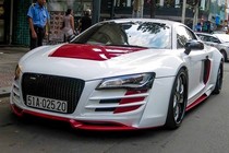 Siêu xe Audi R8 “khoác áo” 30 ngàn đô tại Việt Nam