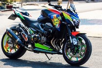 Kawasaki Z800 của biker Việt “ngầu” với phong cách Rossi 46