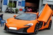 Siêu xe McLaren 650S Spider đầu tiên tại Việt Nam