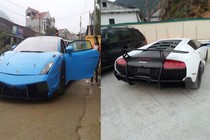 Siêu xe Lamborghini lăn bánh tại phố núi Cao Bằng 