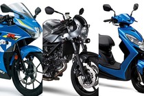 Suzuki “nhá hàng” bộ 3 xe máy mới trước ngày ra mắt 