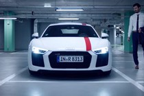 Audi "nhá hàng" siêu xe R8 V10 RWS siêu ấn tượng