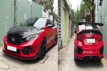 Thợ Việt độ widebody "siêu chất" cho Honda Civic 2017 