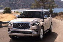 Lộ "ảnh nóng" SUV hạng sang cỡ lớn Infiniti QX80 2018