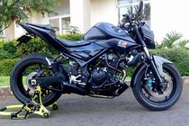 Dân chơi “biến hình” Yamaha MT-25 thành siêu môtô