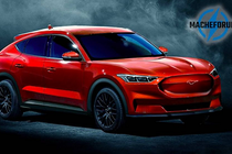 Xe SUV Ford Mach E chạy điện "lộ hàng" giống Mustang