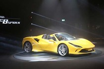 Siêu xe Ferrari F8 Spider ra mắt thị trường Mỹ