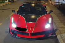 Siêu xe Ferrari 488 GTB hơn 10 tỷ, độ hầm hố nhất Việt Nam