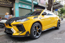 Ngắm Lamborghini Urus sang chảnh với dàn áo hơn 3 tỷ ở Sài Gòn