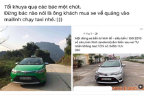 Bất ngờ với "Taxi hoàn lương" Toyota Vios rao bán xe gia đình